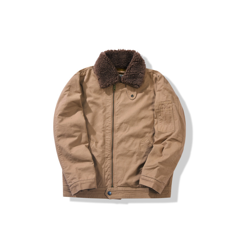 Sherpa Jacket Fleece - เสื้อแจ็คเก็ต OKONKWO JUNGLE CLOTH แบบเชอร์ปา คอขนแกะหนานุ่ม