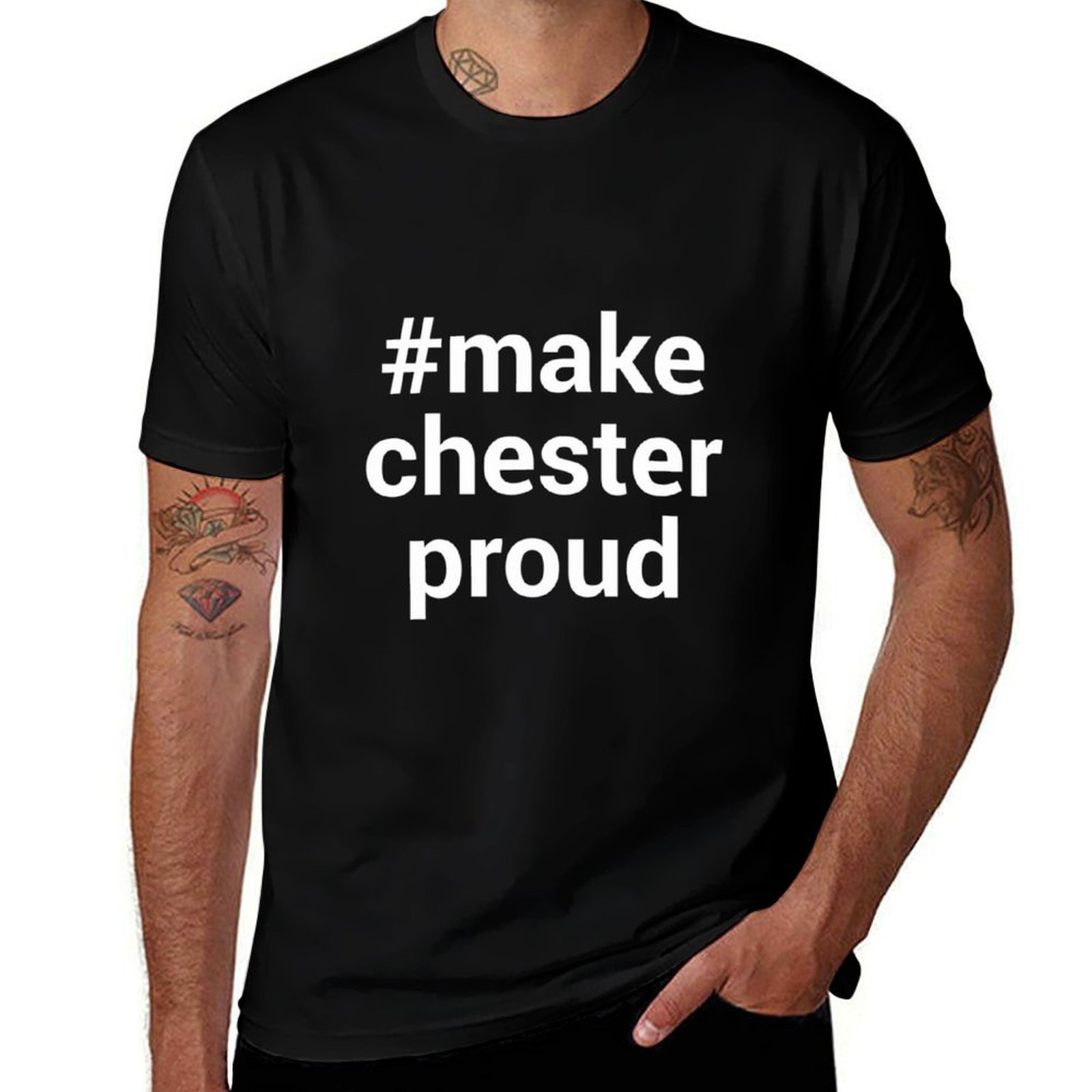 Mens Fashion Hashtags - เสื้อยืดพิมพ์ลายแฟชั่นลำลองพร้อมแฮชแท็ก 