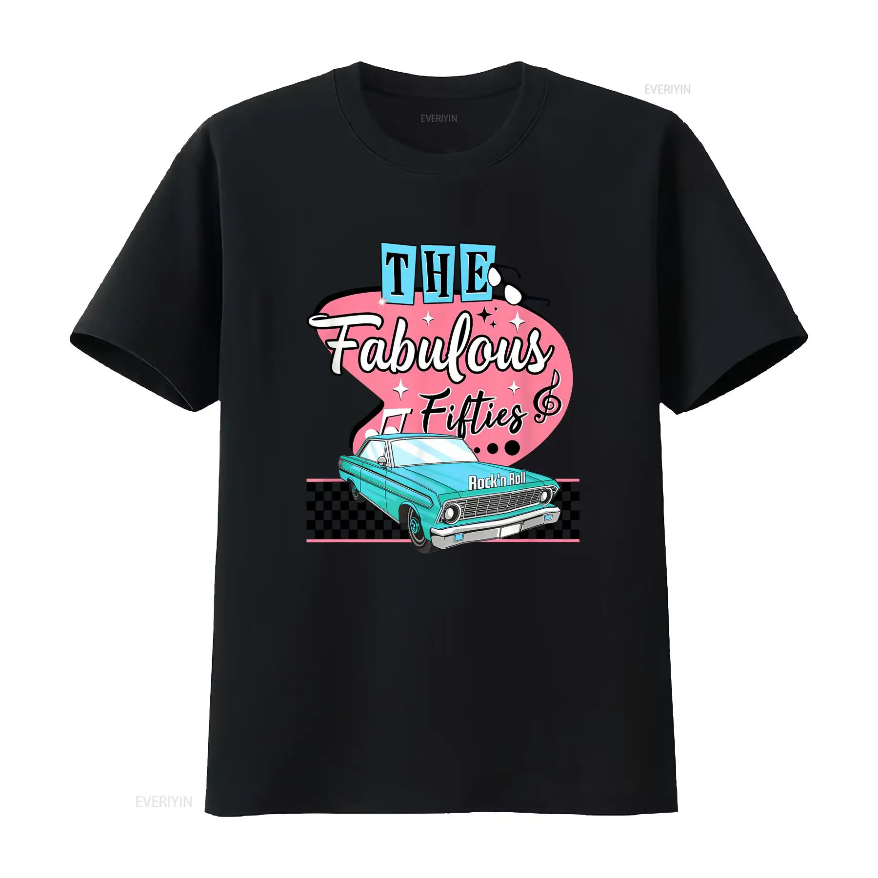 1950S Fashion Men'S - เสื้อยืดสไตล์วินเทจยุค 50 ยี่ห้อ The Fabulous Fifties