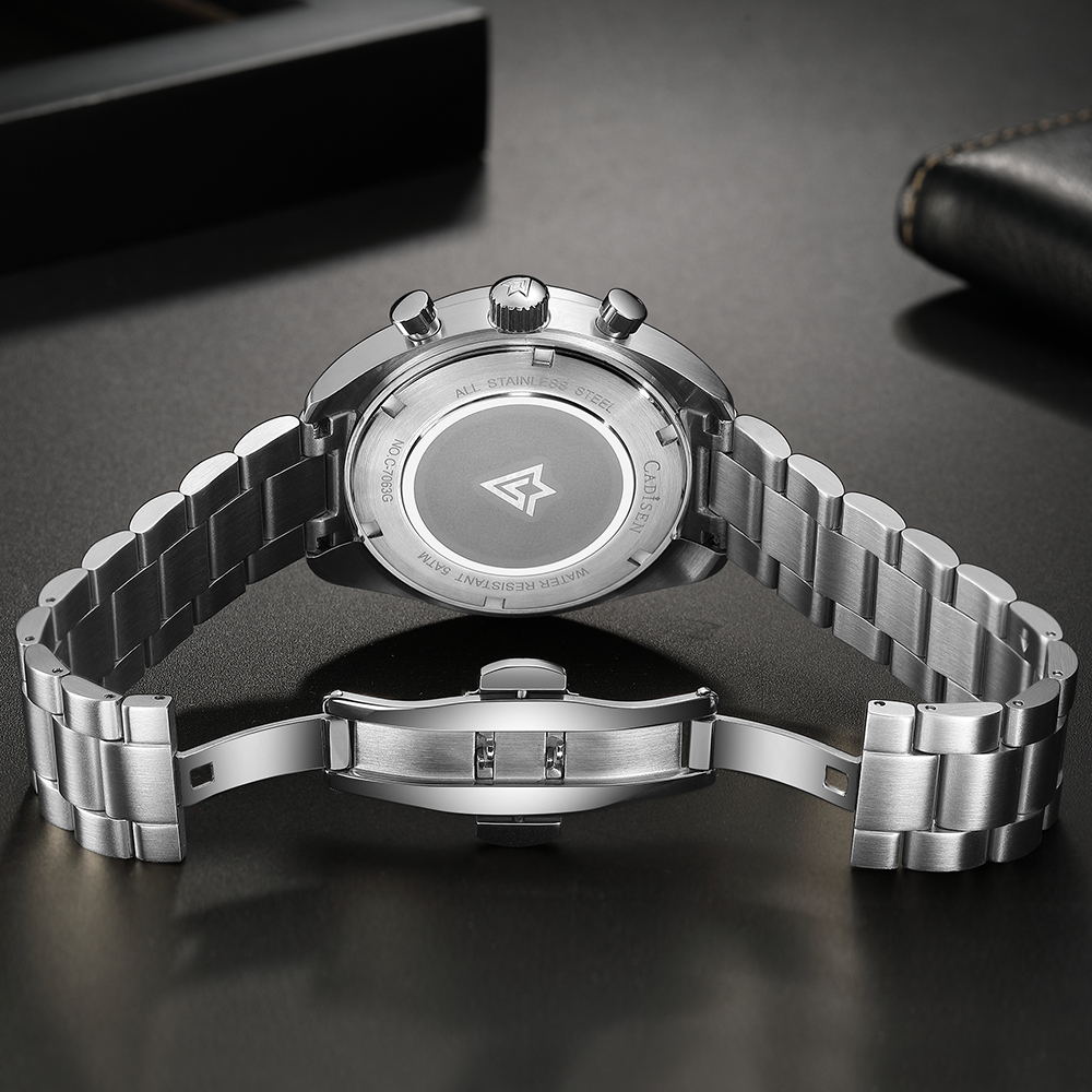 นาฬิกาข้อมือผู้ชาย CADISEN 202 - Men'S Fashion Box บทวิจารณ์และราคา