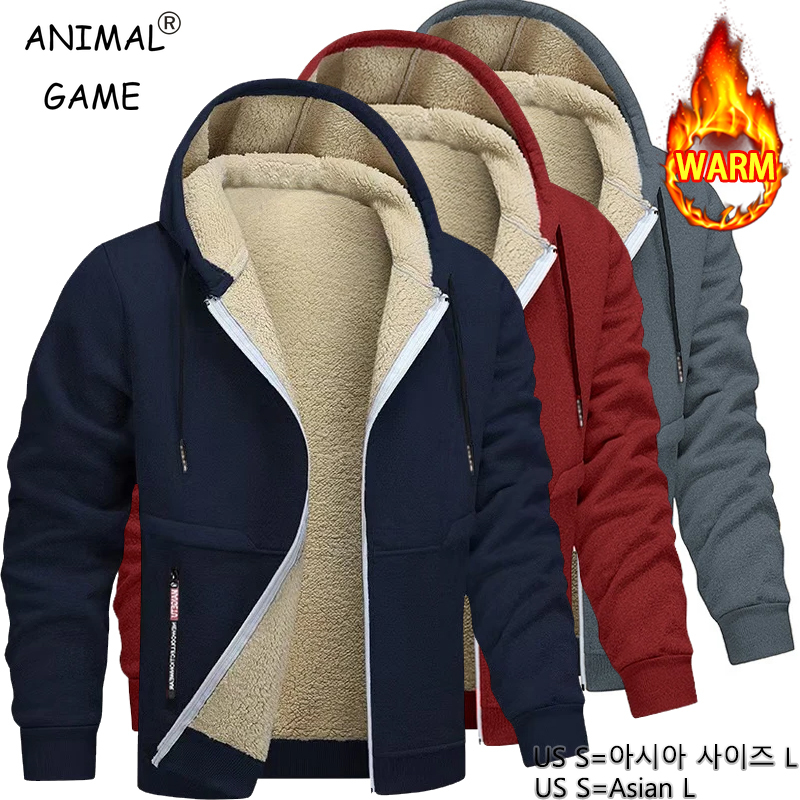 เสื้อฮู้ดลำลองสำหรับผู้ชายลายส - Sherpa Jacket Fleece บทวิจารณ์และราคา