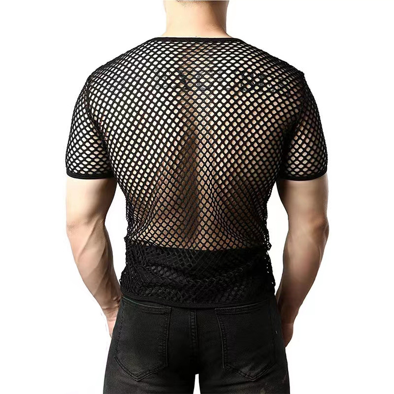 เสื้อยืดตาข่ายสีดำสำหรับผู้ชาย - Men'S Fashion Night Out บทวิจารณ์และราคา