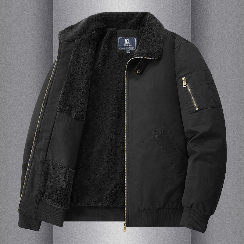 เสื้อแจ็คเก็ตบุผ้าฝ้ายหนา บุด้ - Sherpa Jacket Fleece บทวิจารณ์และราคา