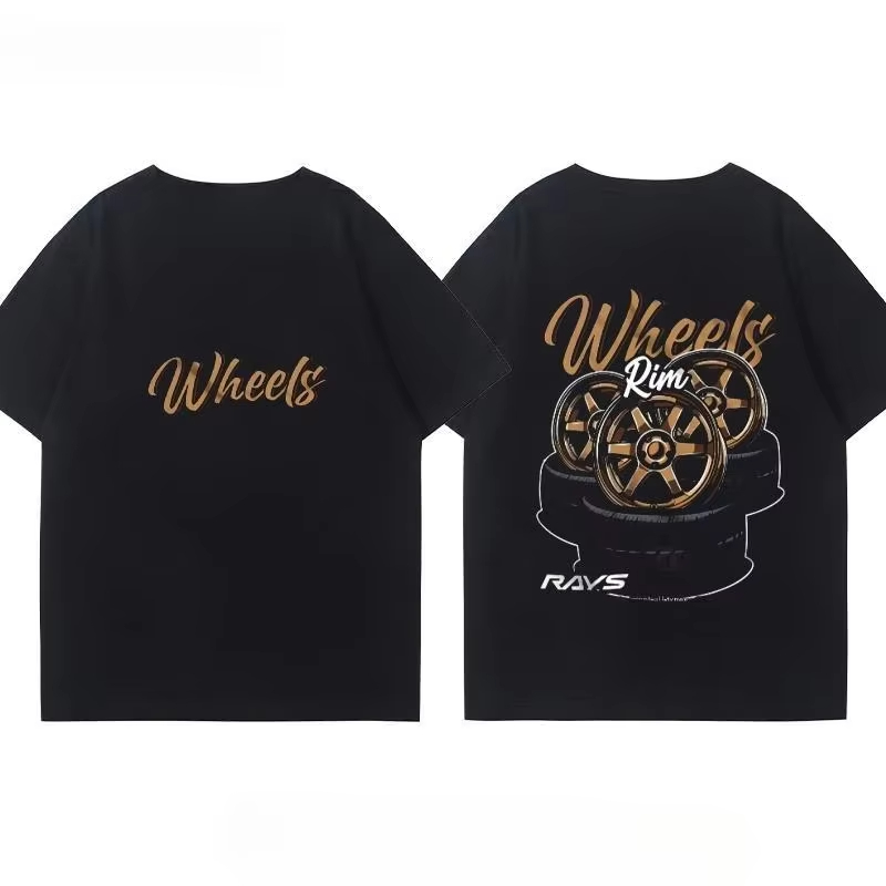 เสื้อยืดแขนสั้นลายล้อแม็กซ์รถย - Men'S Fashion Hub บทวิจารณ์และราคา