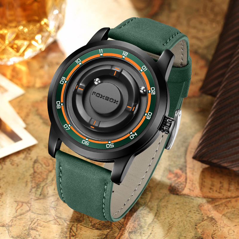นาฬิกาข้อมือควอตซ์ FOXBOX รุ่น - Men'S Fashion Box บทวิจารณ์และราคา