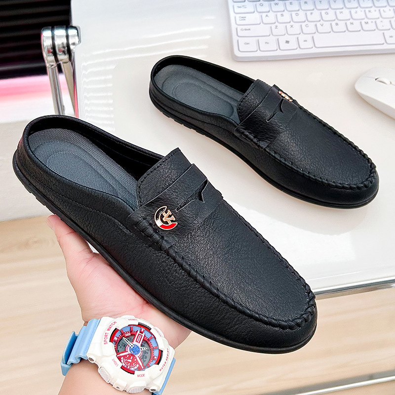 รองเท้าแตะ sepatu pantofel kul - Men'S Fashion Loafers บทวิจารณ์และราคา