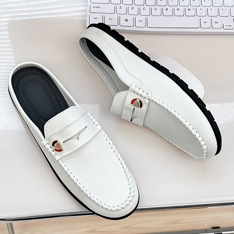 รองเท้าแตะ sepatu pantofel kul - Men'S Fashion Loafers บทวิจารณ์และราคา