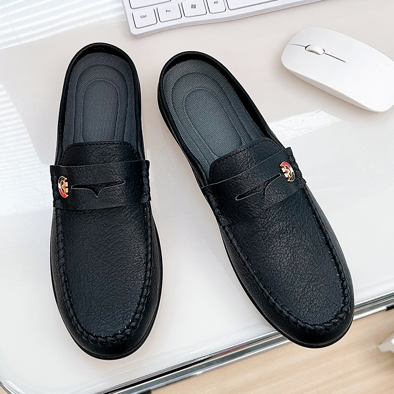 รองเท้าแตะ sepatu pantofel kul - Men'S Fashion Loafers บทวิจารณ์และราคา