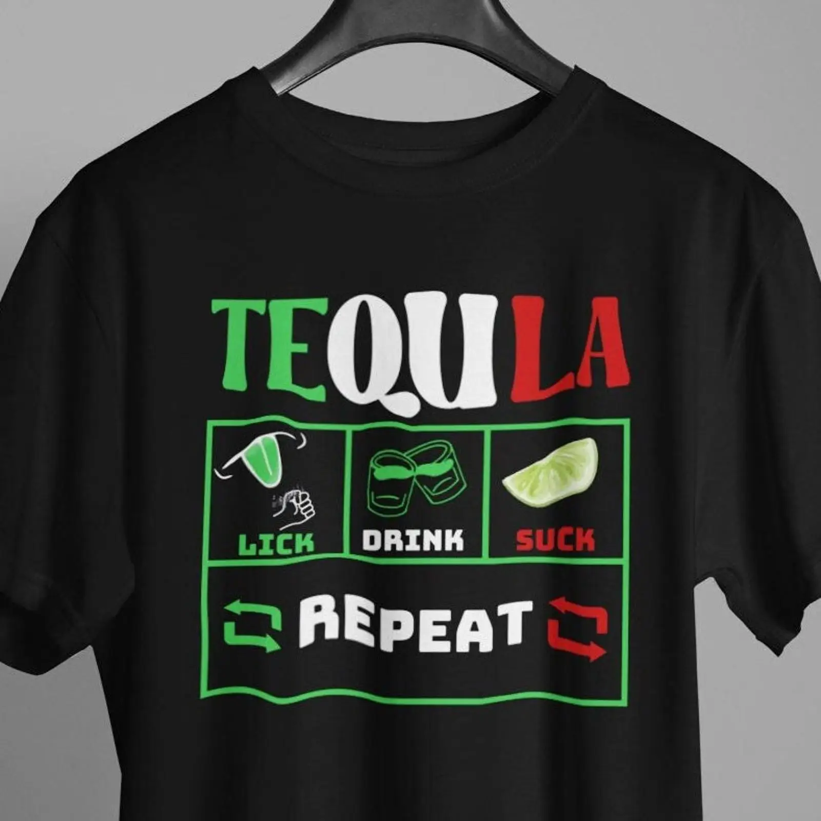 เสื้อยืดลาย Tequila Drinking T - Men'S Fashion Night Out บทวิจารณ์และราคา