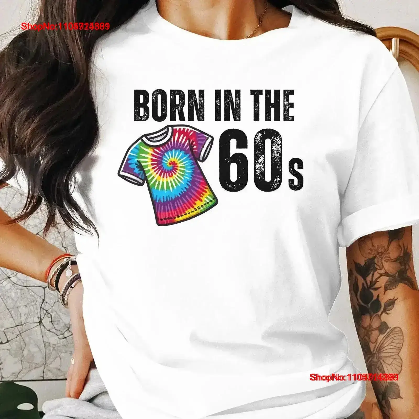 เสื้อยืด Born In The 60s สไตล์ - Men'S Fashion 1960S บทวิจารณ์และราคา