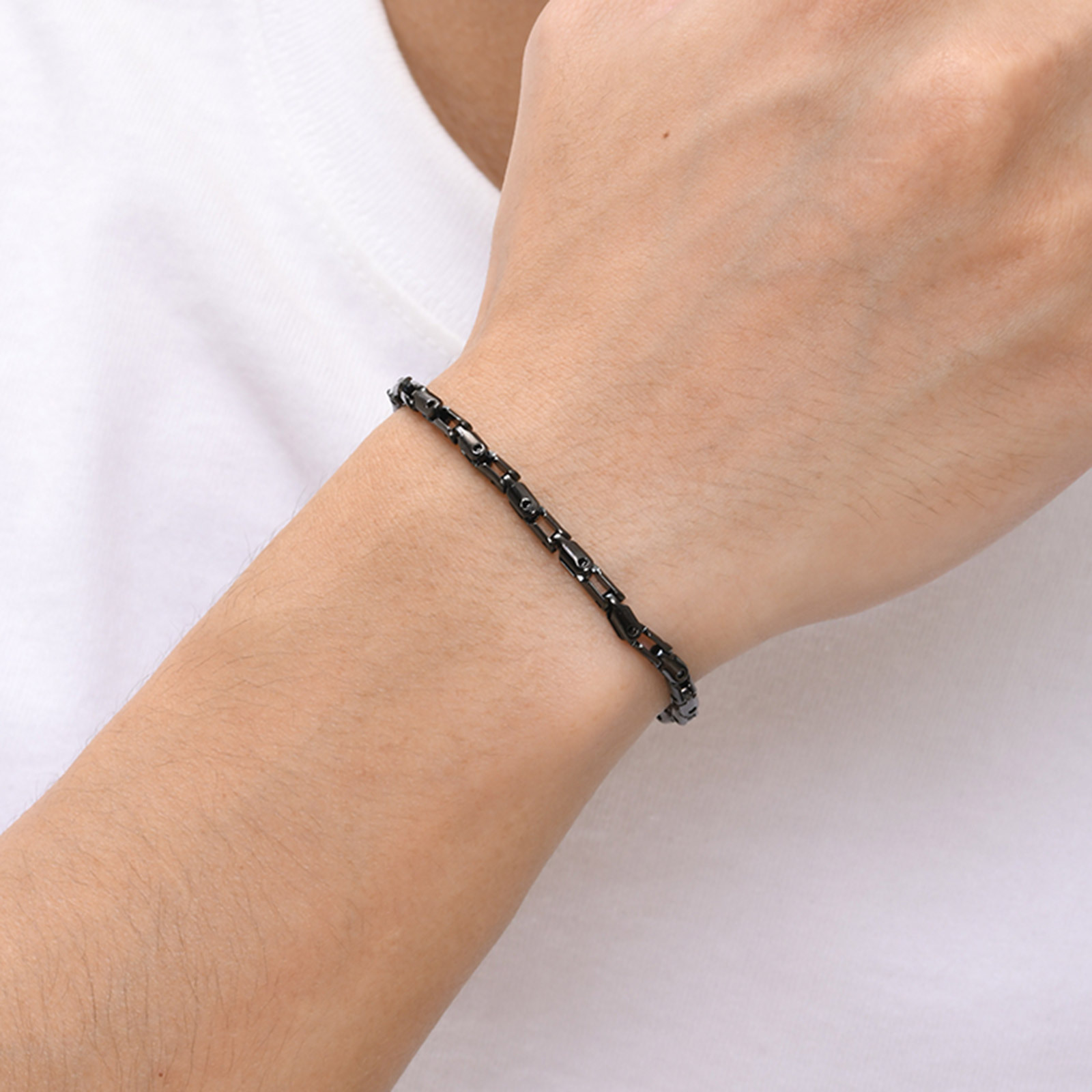 สแตนเลสบางสร้อยข้อมือสําหรับชา - 1950S Fashion Men'S บทวิจารณ์และราคา