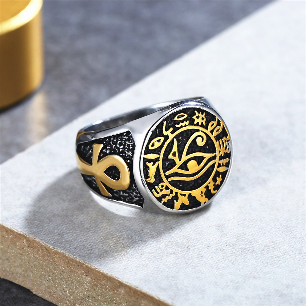 ผู้ชาย Vintage Egyptian Eye Of - Men Fashion Egypt บทวิจารณ์และราคา