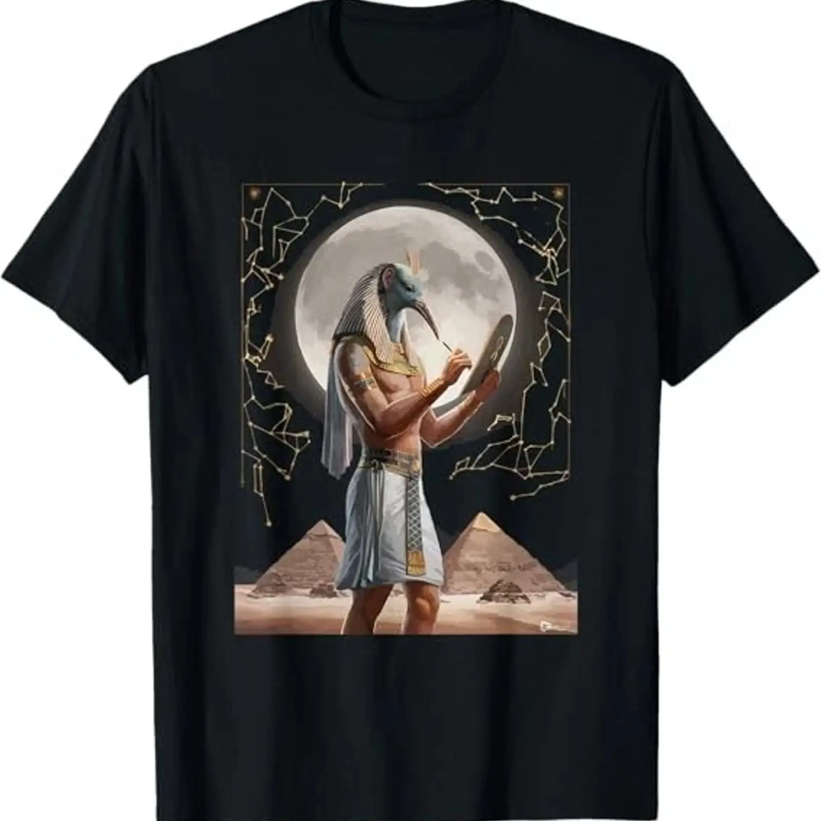 เสื้อยืดลายเทพธิดาศรีอียิปต์ โ - Men Fashion Egypt บทวิจารณ์และราคา