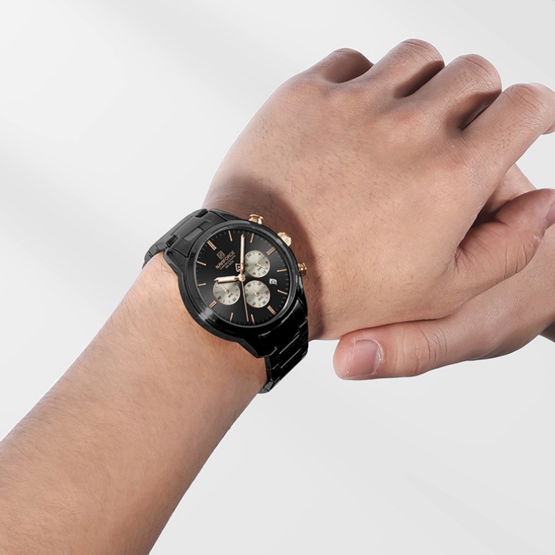 นาฬิกาข้อมือผู้ชาย NAVIFORCE ร - Men'S Fashion Box บทวิจารณ์และราคา