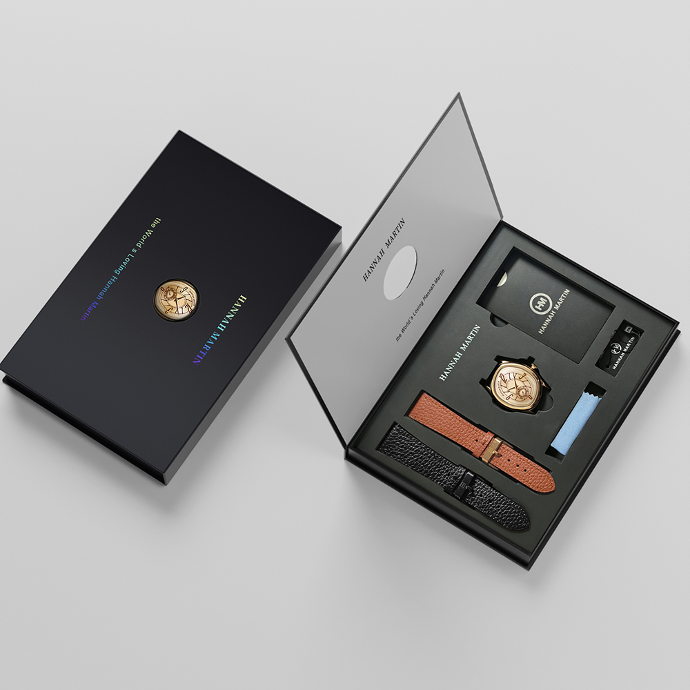 นาฬิกาข้อมือผู้ชาย HANNAH MART - Men'S Fashion Box บทวิจารณ์และราคา