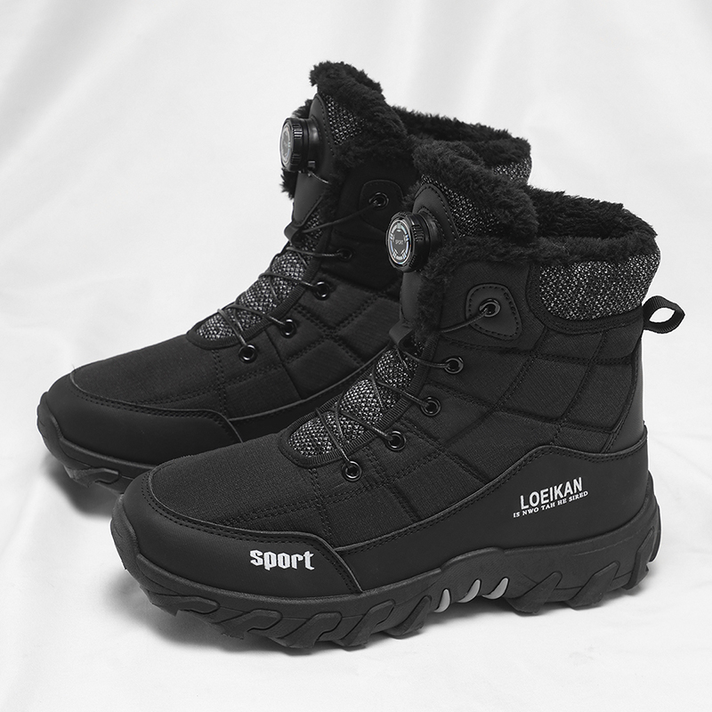 รองเท้าบูทหิมะบุขนหนานุ่มสบายส - Men'S Fashion Footwear บทวิจารณ์และราคา