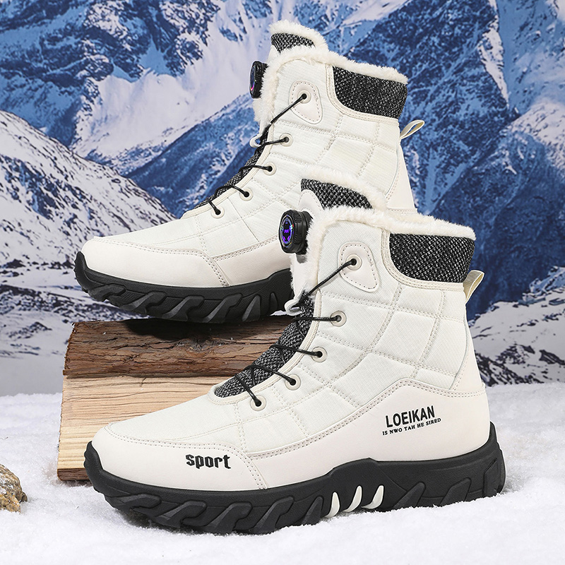 รองเท้าบูทหิมะบุขนหนานุ่มสบายส - Men'S Fashion Footwear บทวิจารณ์และราคา