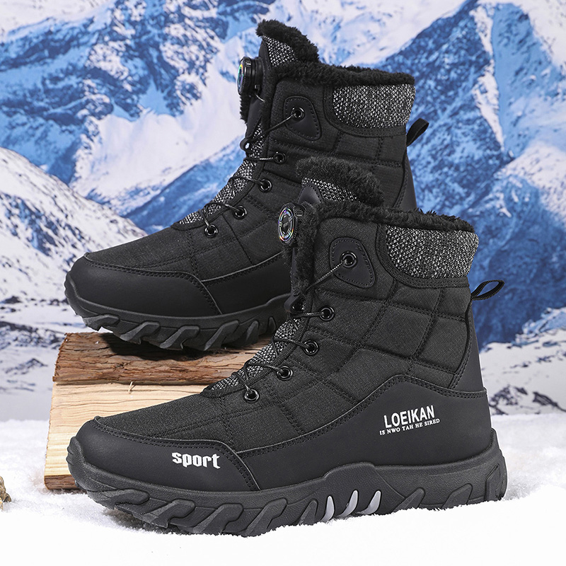 รองเท้าบูทหิมะบุขนหนานุ่มสบายส - Men'S Fashion Footwear บทวิจารณ์และราคา