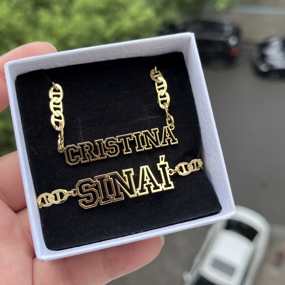 Duoying สร้อยคอแบบกำหนดเองชื่อ - Men'S Fashion Gold Chain บทวิจารณ์และราคา