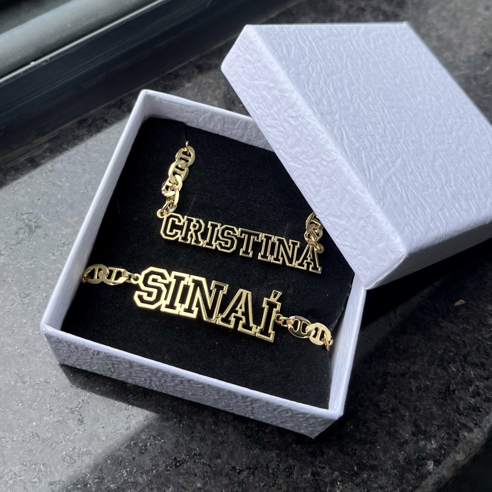 Duoying สร้อยคอแบบกำหนดเองชื่อ - Men'S Fashion Gold Chain บทวิจารณ์และราคา