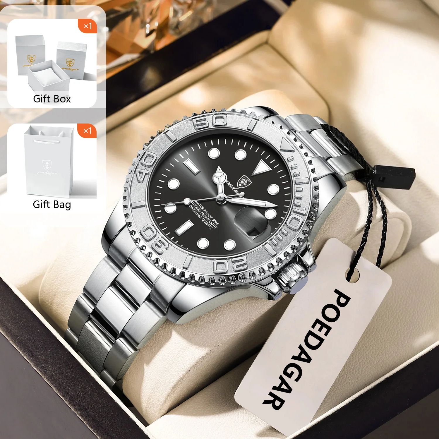 POEDAGAR อินเทรนด์กีฬาผู้ชายนา - Men'S Fashion Box บทวิจารณ์และราคา