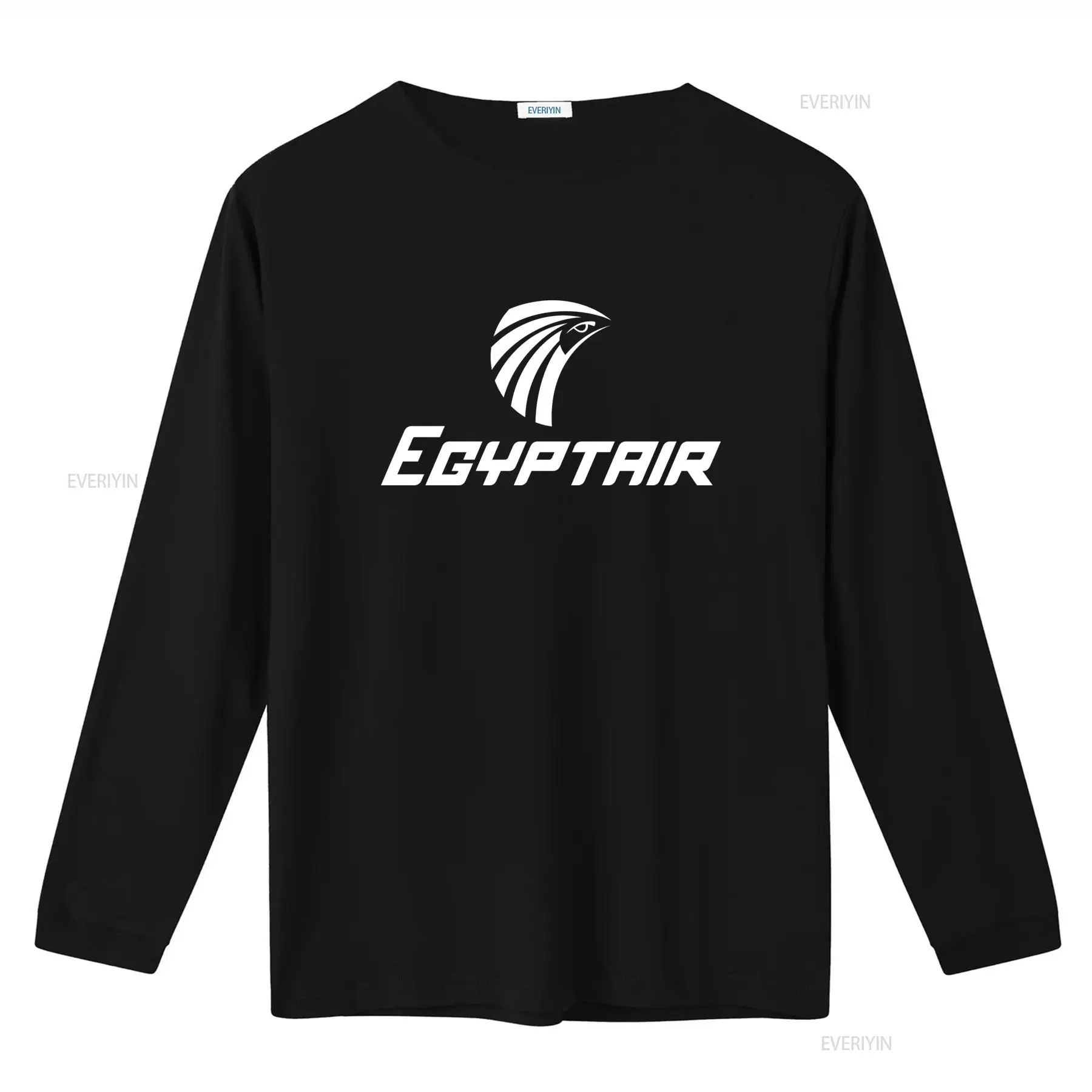 เสื้อยืดผ้าฝ้ายสีน้ำเงินกรมท่า - Men Fashion Egypt บทวิจารณ์และราคา