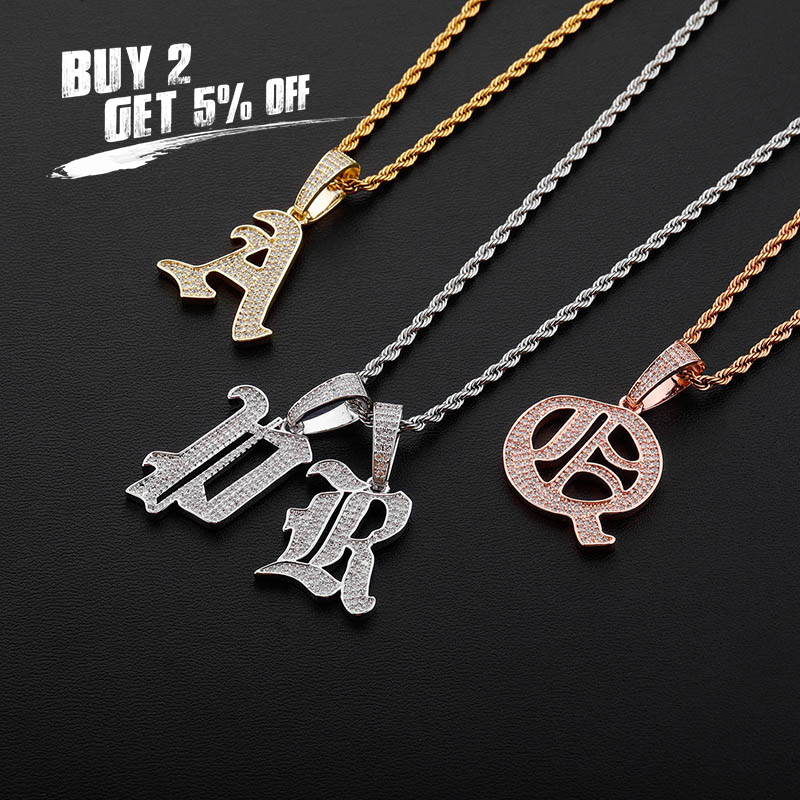จิงโจ้ใหม่A-Zตัวอักษรจี้สร้อยค - Men'S Fashion Names บทวิจารณ์และราคา