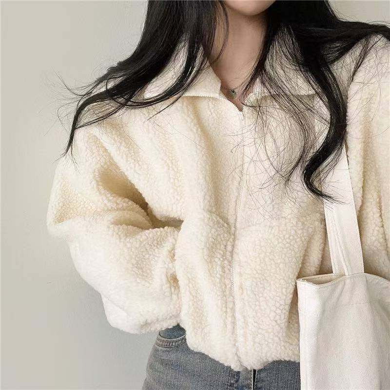 เสื้อฮู้ดดี้ซิปอัพคอตั้งสำหรับ - Sherpa Jacket Fleece บทวิจารณ์และราคา