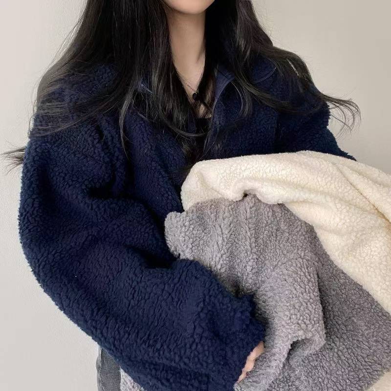 เสื้อฮู้ดดี้ซิปอัพคอตั้งสำหรับ - Sherpa Jacket Fleece บทวิจารณ์และราคา