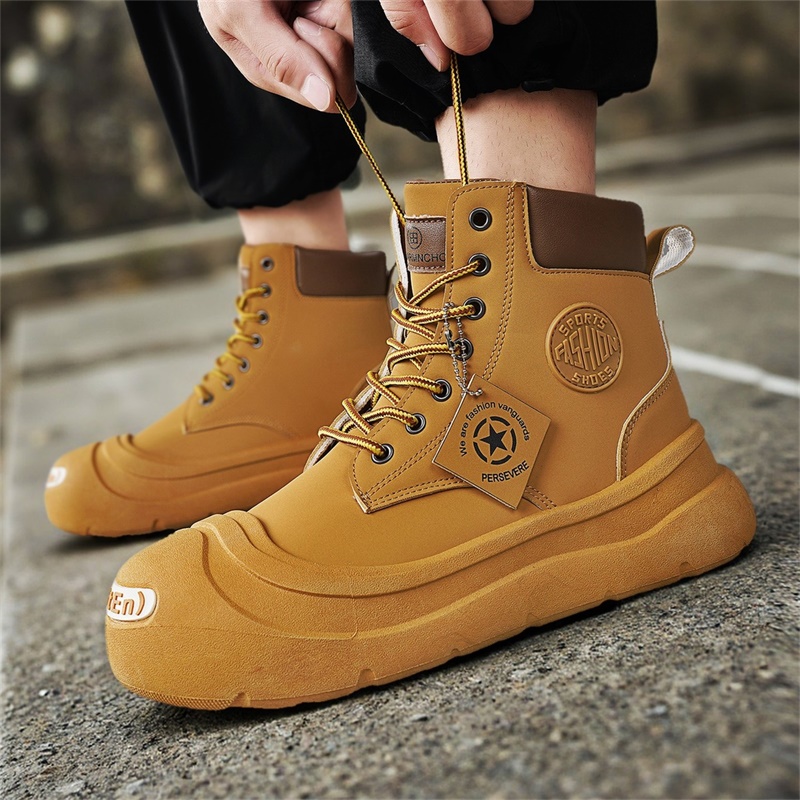 รองเท้าบูทข้อสั้นแฟชั่น สวมใส่ - Men'S Fashion Footwear บทวิจารณ์และราคา