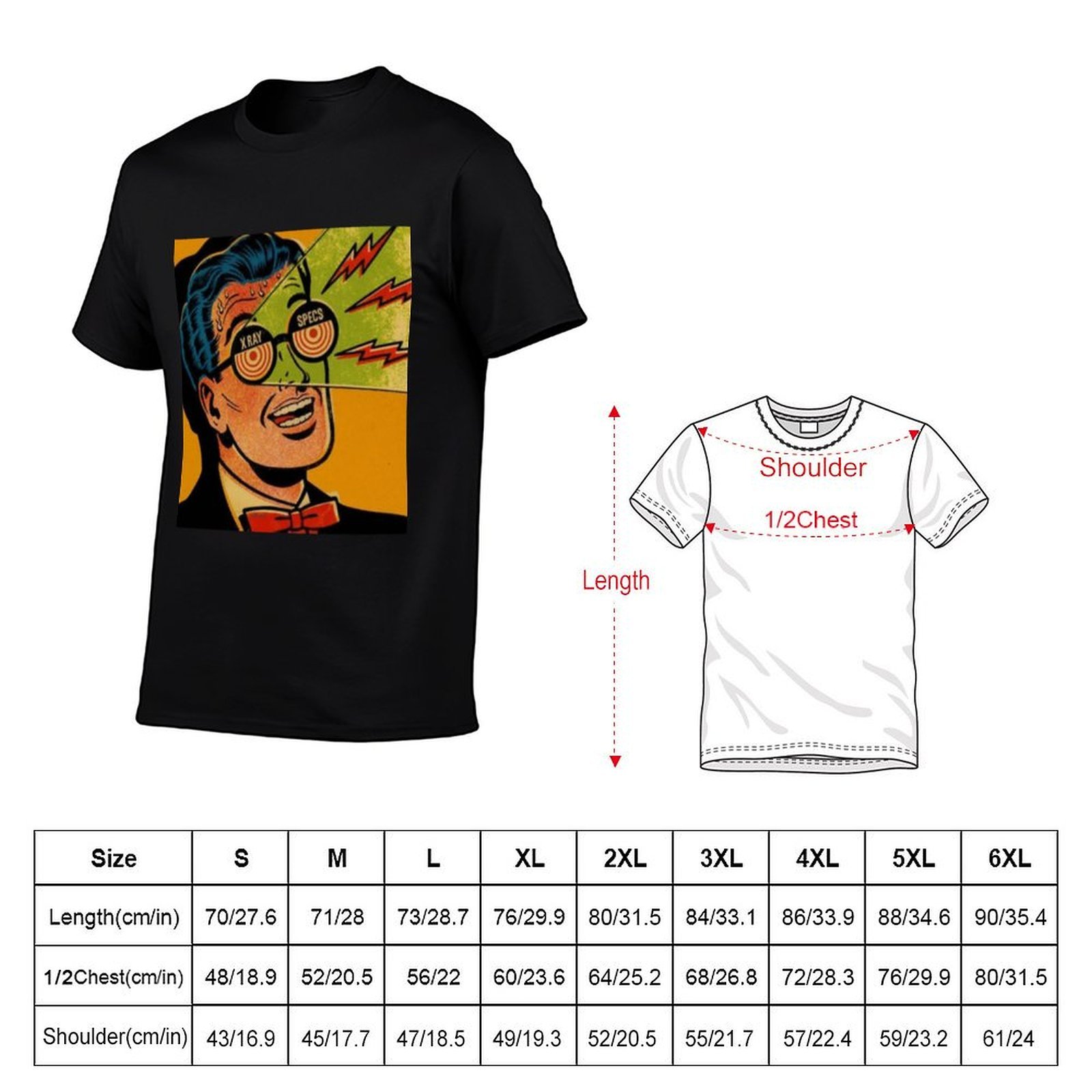 แว่นตาเอ็กซ์เรย์วินเทจยุค 1950 - 1950S Fashion Men'S บทวิจารณ์และราคา
