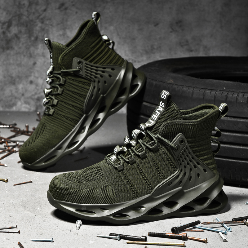 รองเท้าทำงานนิรภัยป้องกันการกร - Men'S Fashion Footwear บทวิจารณ์และราคา