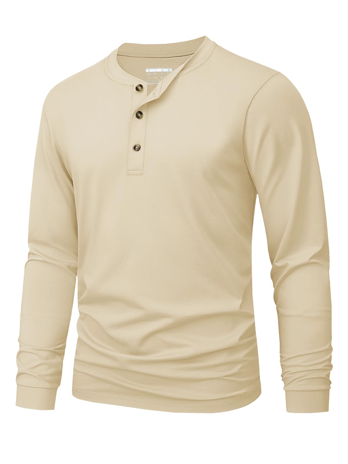 เสื้อยืดเฮนลีย์ผู้ชาย สีพื้นเร - Men'S Fashion Course บทวิจารณ์และราคา