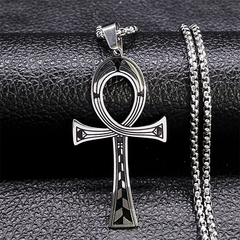 จี้สร้อยคอรูปกางเขนอังค์อียิปต - Men Fashion Egypt บทวิจารณ์และราคา