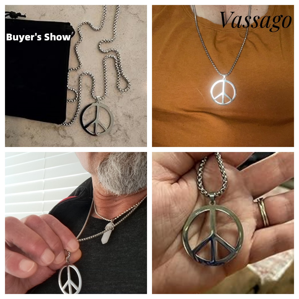 VASSAGO Hippie สไตล์ Peace Sig - Men'S Fashion 1960S บทวิจารณ์และราคา
