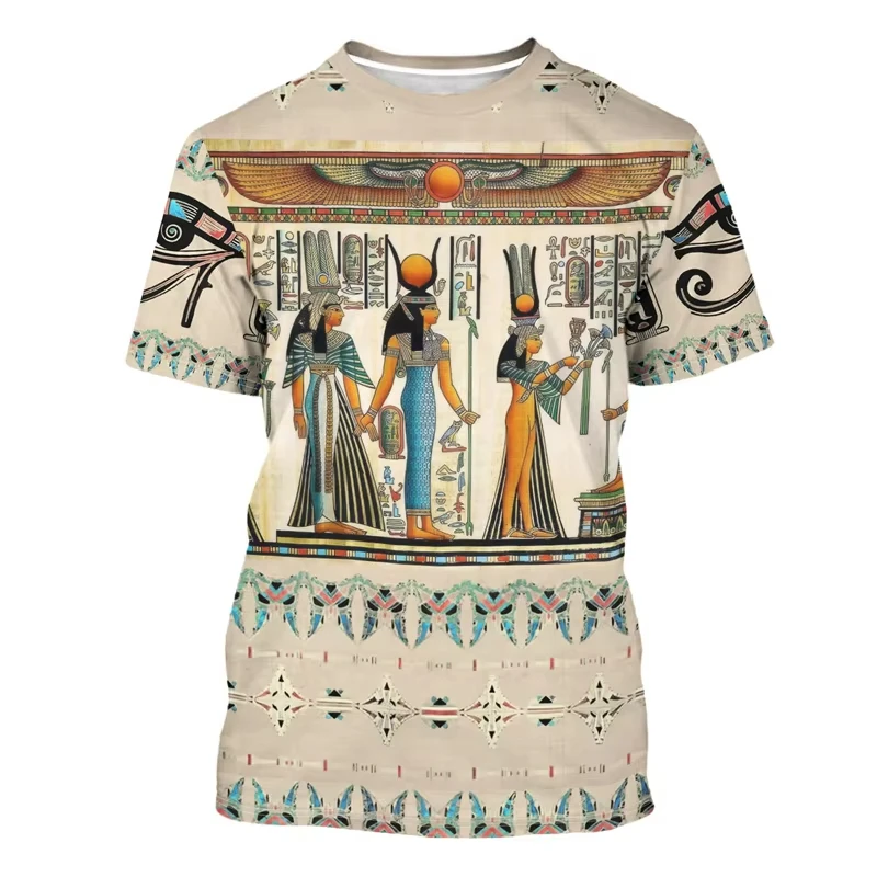 เสื้อยืดผู้ชายลายกราฟิกอียิปต์ - Men Fashion Egypt บทวิจารณ์และราคา